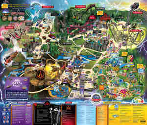 Alton Towers App Map