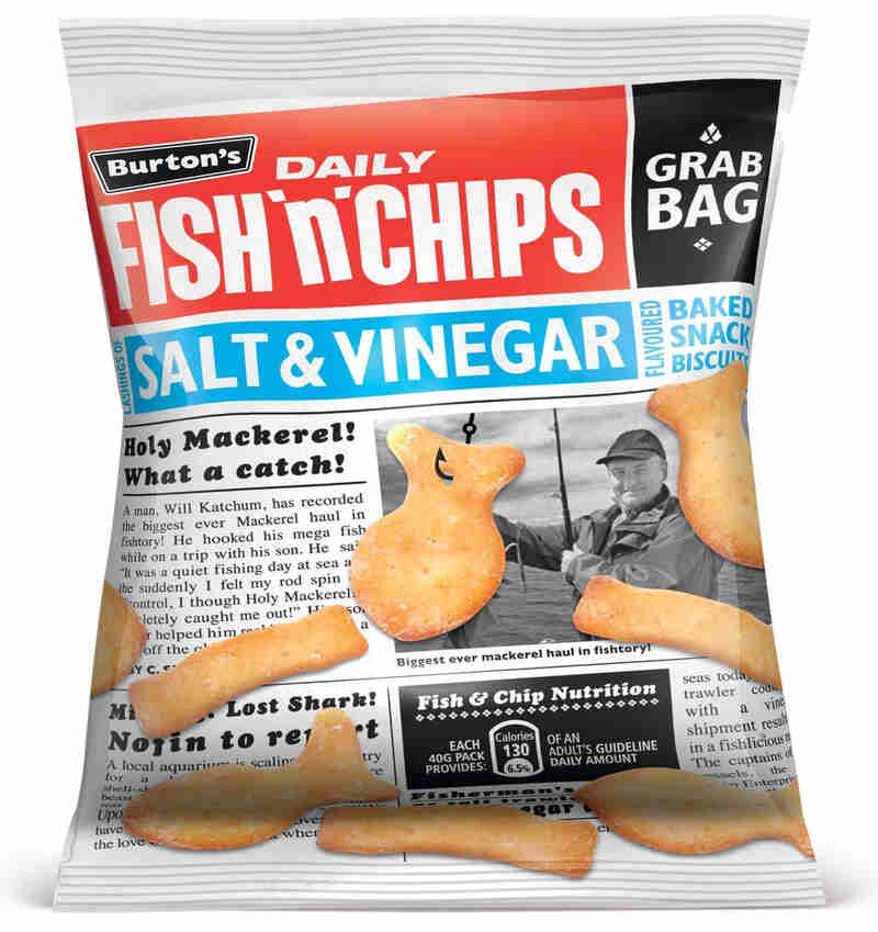 Fish and chips crisps | Nostalgasm