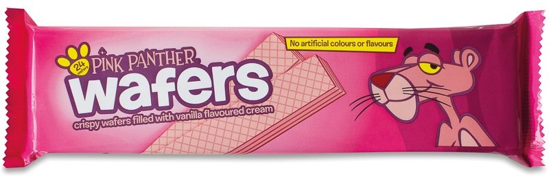 pink wafers