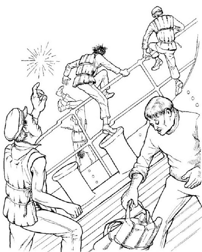 titanic coloring book page 23