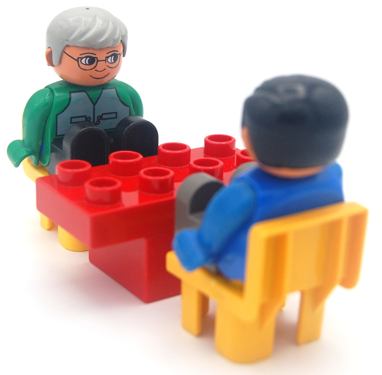 duplo man and boss
