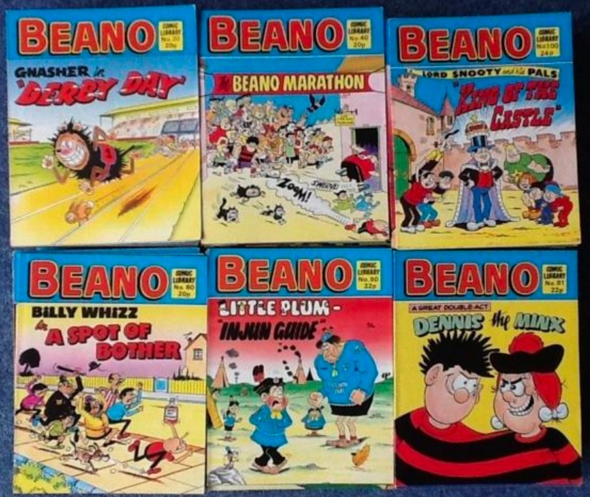 beano comic library