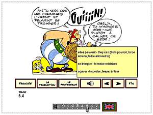 Language Learning with Asterix